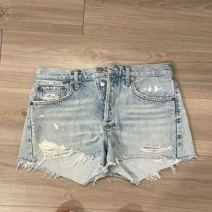 Agolde jean shorts